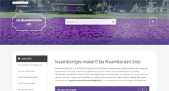 Desktop Screenshot of denaambordensite.nl